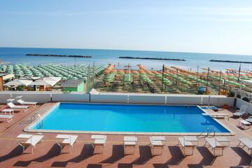 Rooftop pool