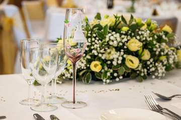 Indoor wedding