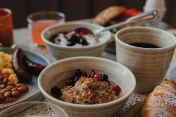 Breakfast buffet