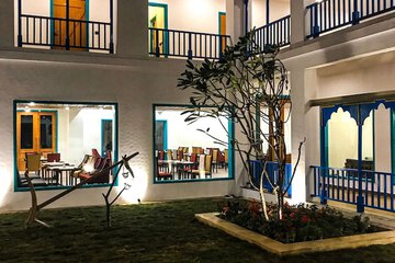 Front of property - evening/night