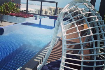 Rooftop pool