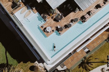 Rooftop pool