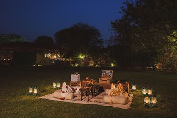 Couples dining