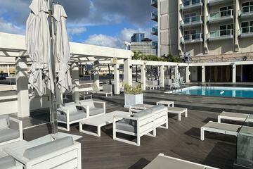 Rooftop pool