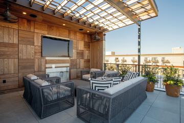 Rooftop terrace