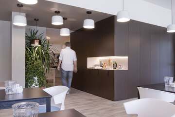 Breakfast area