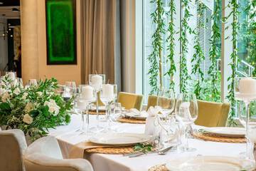 Indoor wedding