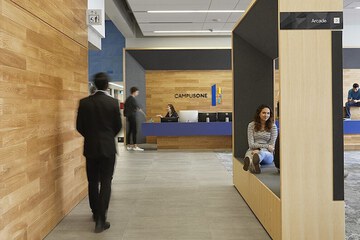 Check-in/check-out kiosk