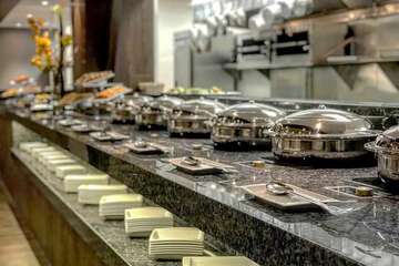 Breakfast area
