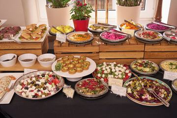 Breakfast buffet