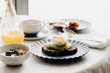 Breakfast buffet