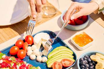 Breakfast buffet