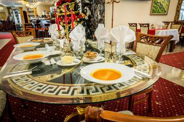 Breakfast area