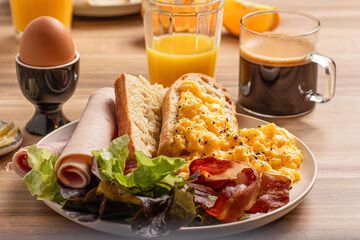 Breakfast area
