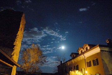 Front of property - evening/night