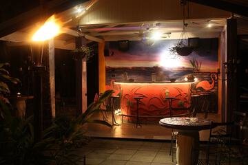 Poolside bar