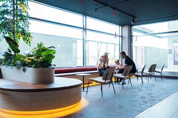 Lobby sitting area