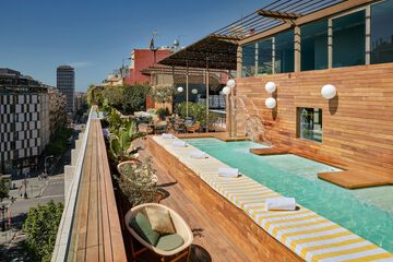 Rooftop pool
