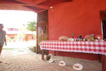 Breakfast buffet