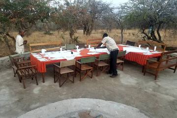 Couples dining