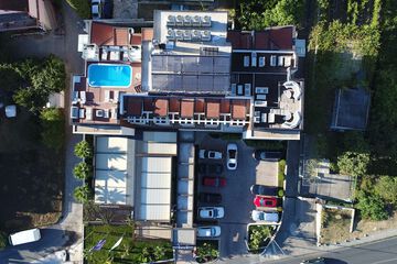 Rooftop pool