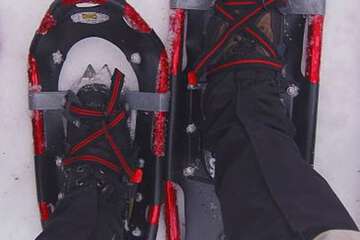 Snowshoeing