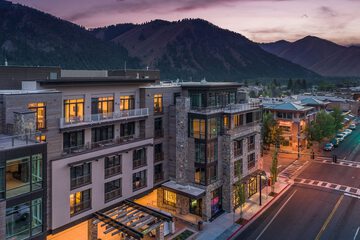 Front of property - evening/night
