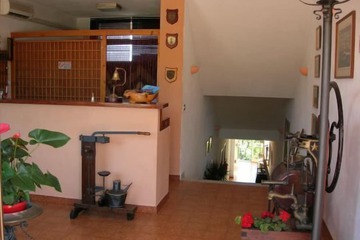 Interior entrance