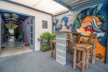 Poolside bar