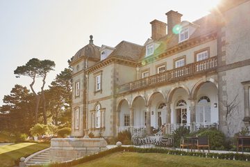 Front of property - evening/night