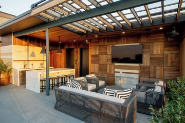Rooftop terrace