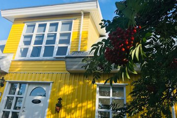 Front of property - evening/night