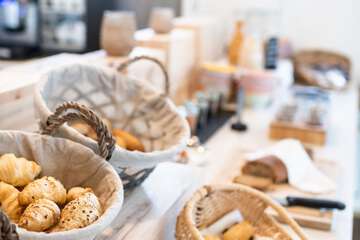 Breakfast area