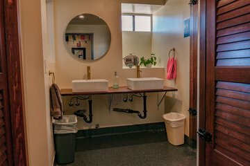 Shared bathroom