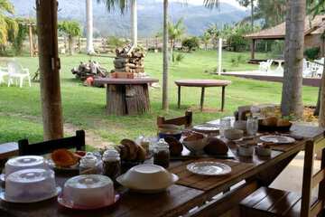 Breakfast buffet