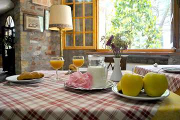 Breakfast area