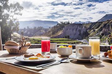 Breakfast buffet