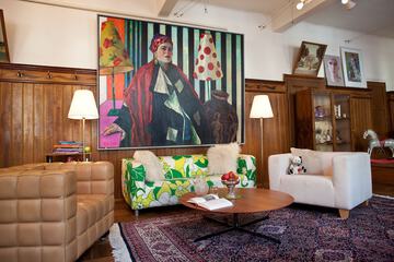 Lobby sitting area