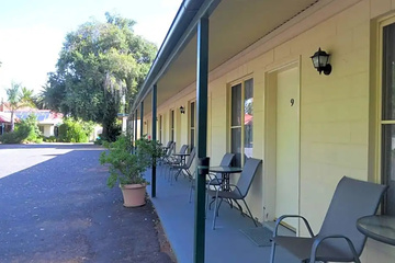 outside