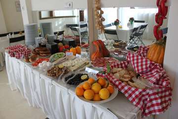 Breakfast area