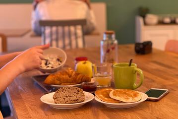Breakfast area