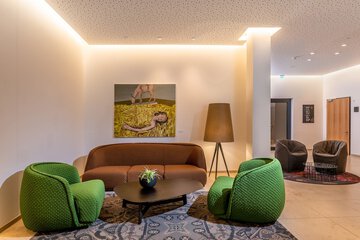 Lobby sitting area