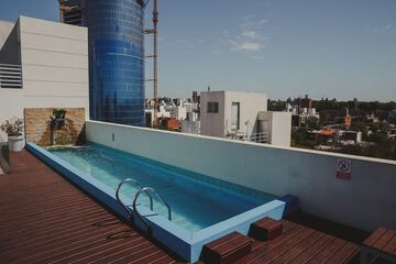 Rooftop pool