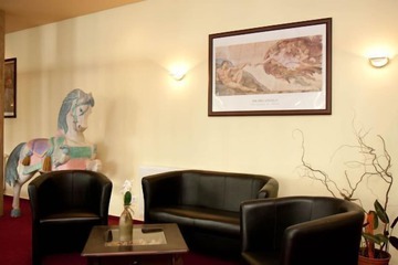 Lobby sitting area