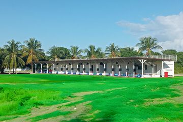 Indoor golf driving range