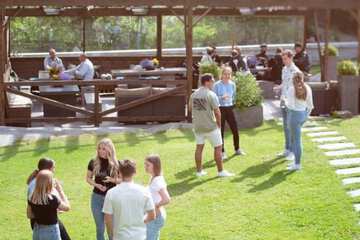 Outdoor dining