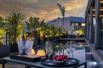 Rooftop pool
