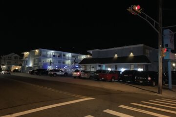 Front of property - evening/night