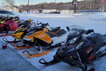 Snowmobiling