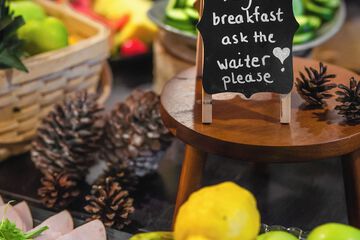 Breakfast buffet
